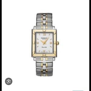 Vintage Raymond Weil Parsifal Gold and Silver Watch